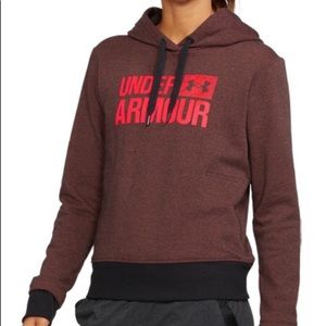 Maroon Under Armour hoodie